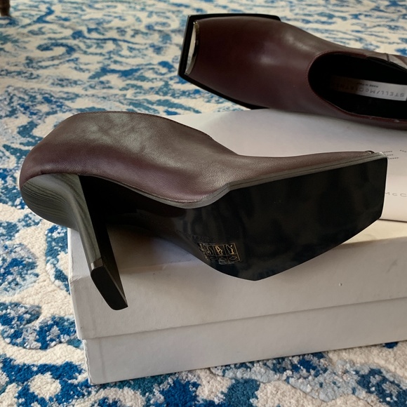 Stella McCartney Plum Burgundy Pumps 6.5 NIB! - Picture 12 of 16